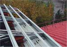 Скатные крыши из металлоконструкций